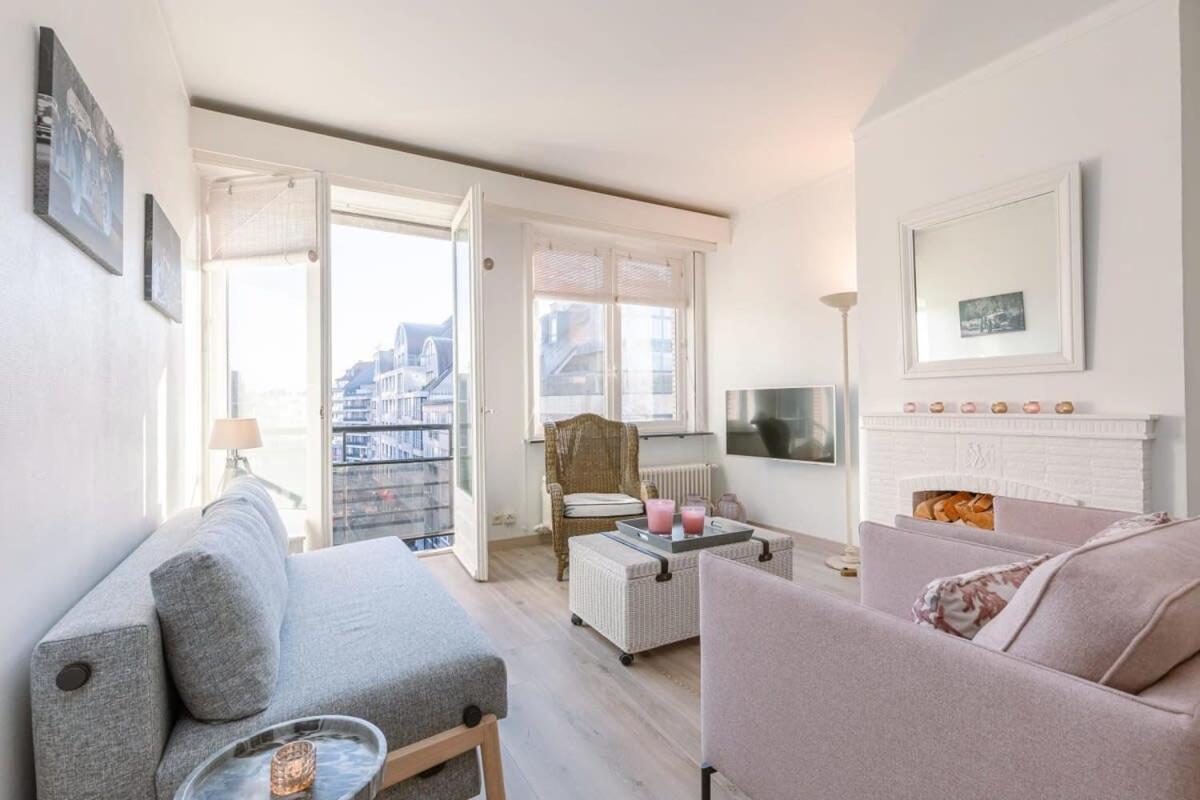 Huswell - Beautiful And Spacious Studio With Side Seaview Knokke-Heist Ngoại thất bức ảnh